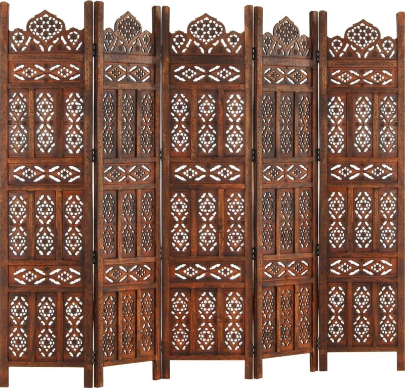 vidaXL Διακοσμητικό Παραβάν Ξύλινο 200x165cm