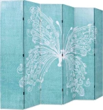vidaXL Διακοσμητικό Παραβάν από Καμβά 228x170cm