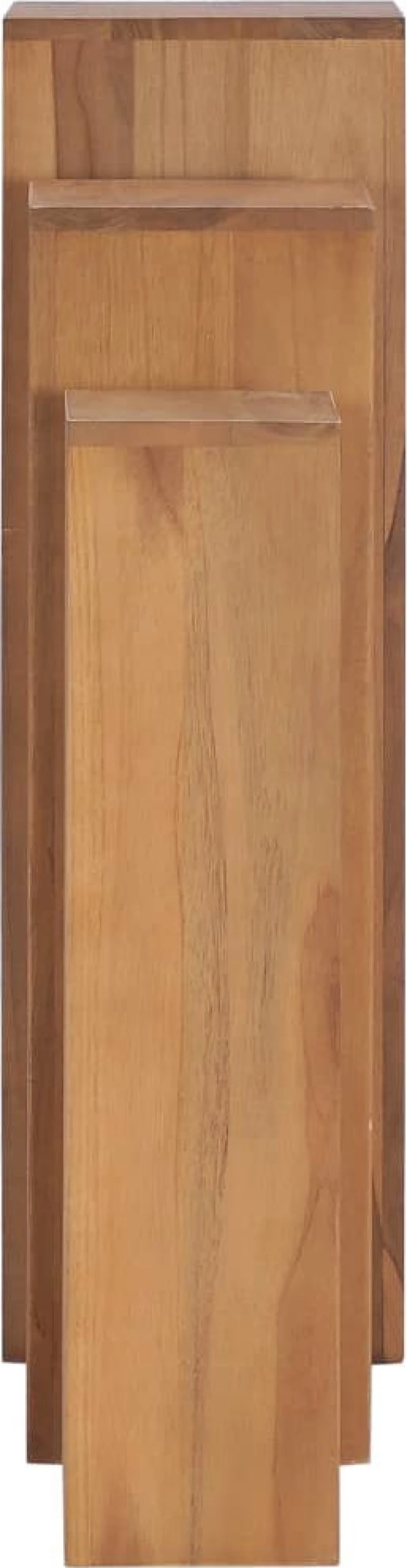 vidaXL Ανθοστήλες από Μασίφ Ξύλο Teak 3τμχ 286278