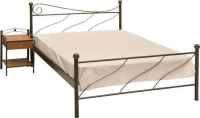 Πάρος Κρεβάτι Διπλό Μεταλλικό 150x200cm