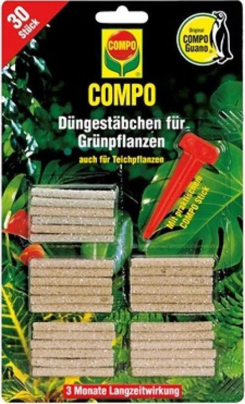 Compo Sticks για Πράσινα Φυτά 30τμχ