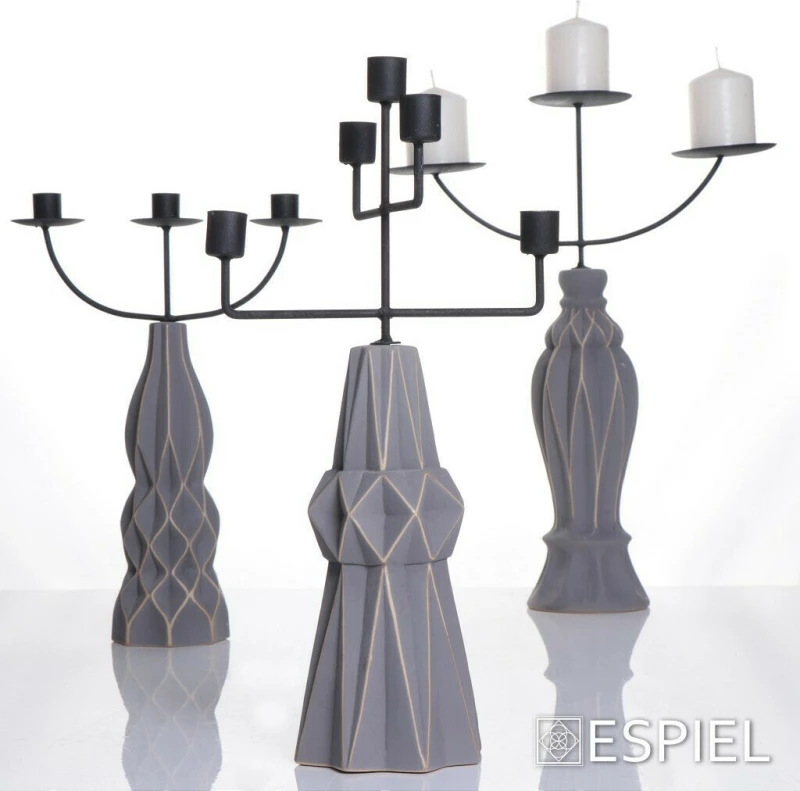 Espiel Κηροπήγιο Κεραμικό 25x9.3x35.8cm