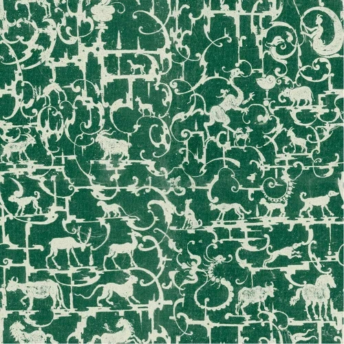 Ταπετσαρία Τοίχου Hunting Racing Green/White 300x52cm