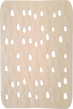 Πατάκι Αντιολισθητικό Drops 00292.001 Beige 34X54 34X54Cm Pvc