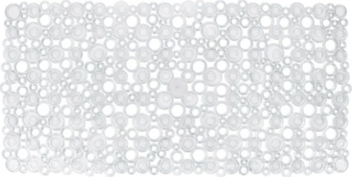 Πατάκι Αντιολισθητικό Rings 00273.002 Clear 36Χ72 36X72Cm Pvc
