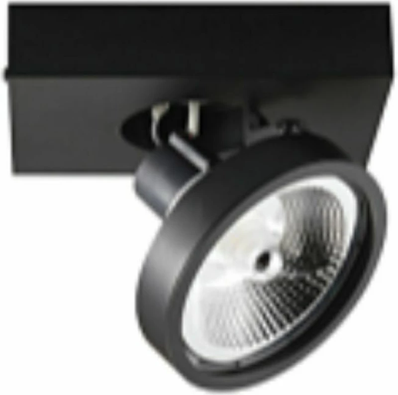 VK Lighting VK/03111CE/Β Μονό Σποτ με Ντουί GU10 σε Μαύρο Χρώμα