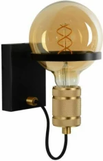 Lucide Lightning Ottelien Φωτιστικό Τοίχου Μαύρο