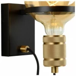 Lucide Lightning Ottelien Φωτιστικό Τοίχου Μαύρο