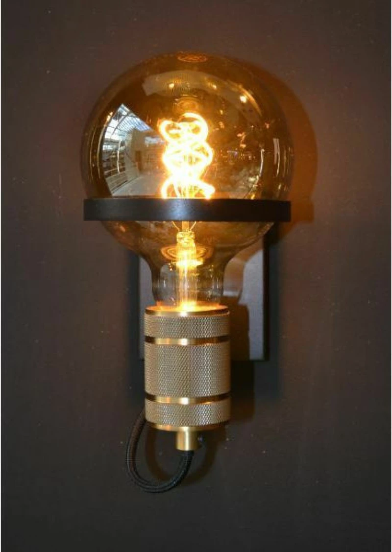 Lucide Lightning Ottelien Φωτιστικό Τοίχου Μαύρο