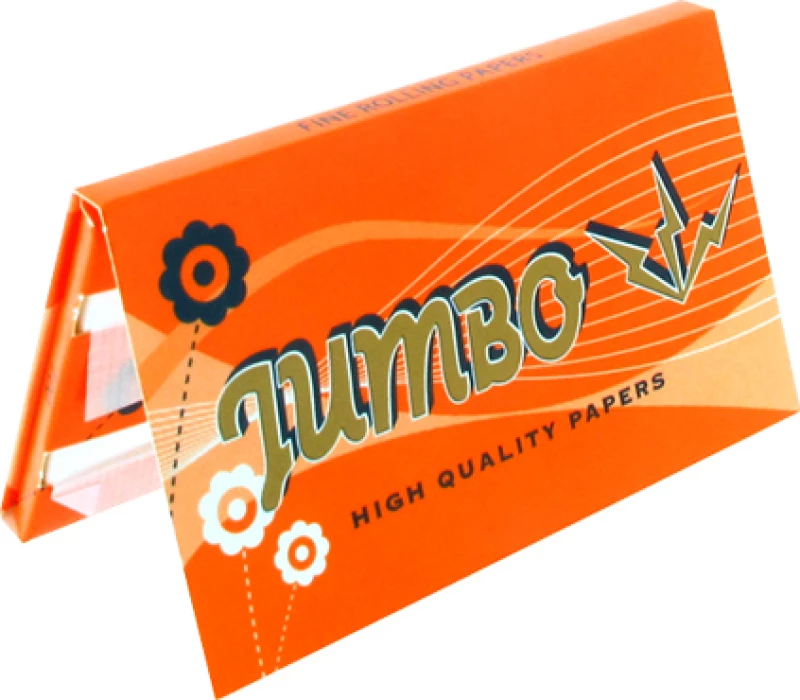 Jumbo Χαρτάκια Fine Double Πορτοκαλί 100 φύλλα