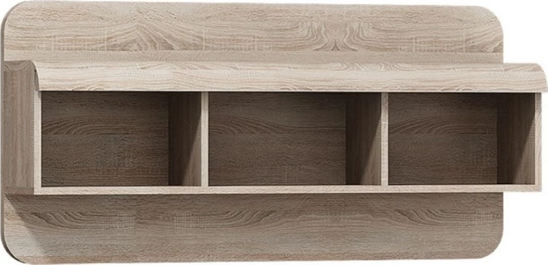 Ραφιέρα 120x56x25cm 36134-ln-38 Φυσικό Δρυς