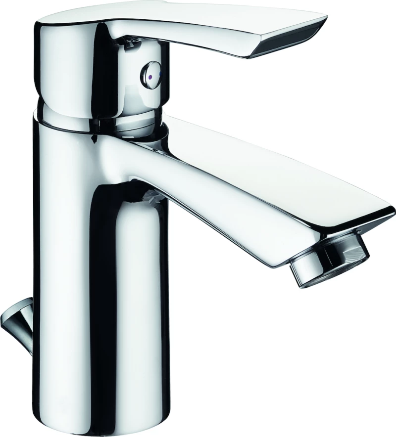 Pyramis Delicato Plus 090925201 Αναμεικτική Μπαταρία Νιπτήρα Ασημί