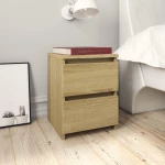Κομοδίνο Χρώμα Sonoma Δρυς 30 x 30 x 40 εκ. από Μοριοσανίδα