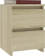 Κομοδίνο Χρώμα Sonoma Δρυς 30 x 30 x 40 εκ. από Μοριοσανίδα