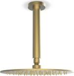 Armando Vicario Industrial Κεφαλή Ντουζ με Βραχίονα Brushed Gold