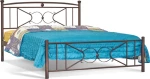 Νo18 Κρεβάτι Υπέρδιπλο Μεταλλικό 160x200cm