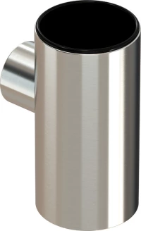 Verdi Lamda 3011578 Ποτηροθήκη Επιτοίχια Inox Ασημί