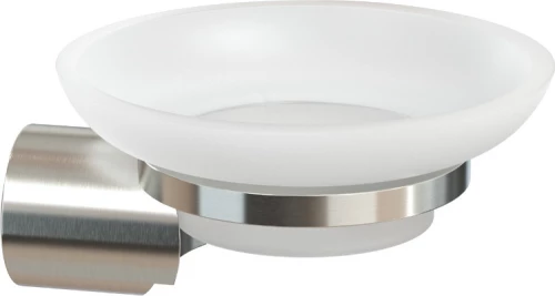 Verdi Lamda 3010678 Σαπουνοθήκη Επιτοίχια Inox Ασημί