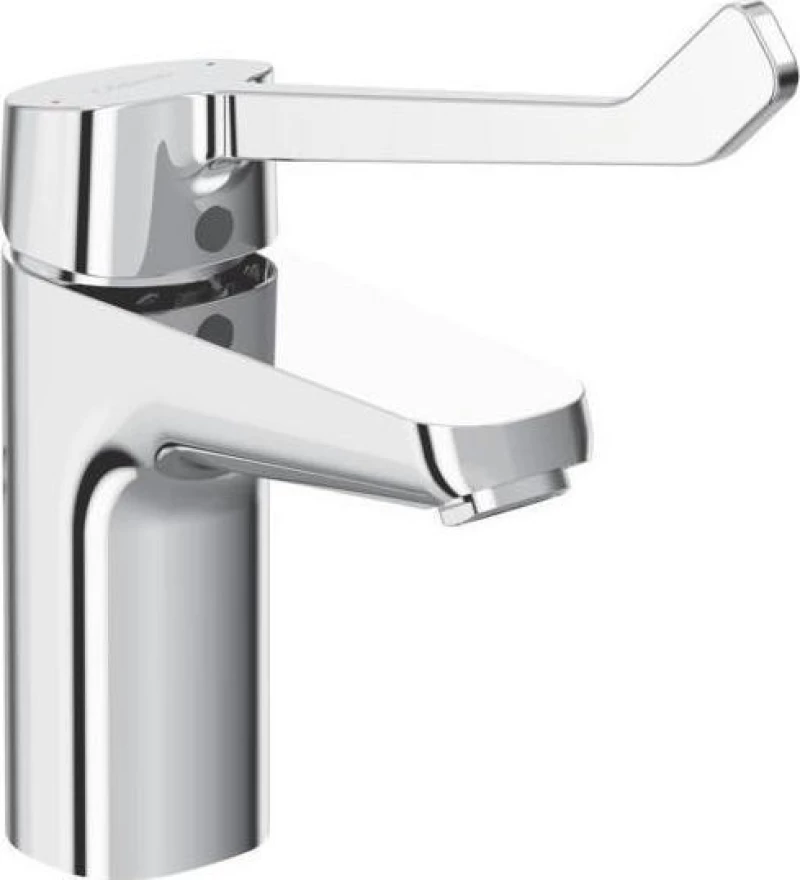 Ideal Standard AMEA B5114AA Αναμεικτική Μπαταρία Νιπτήρα ΑΜΕΑ Ασημί