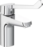 Ideal Standard AMEA B5114AA Αναμεικτική Μπαταρία Νιπτήρα ΑΜΕΑ Ασημί