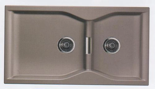Macart Prestige Ένθετος Νεροχύτης 90x50cm Pearl