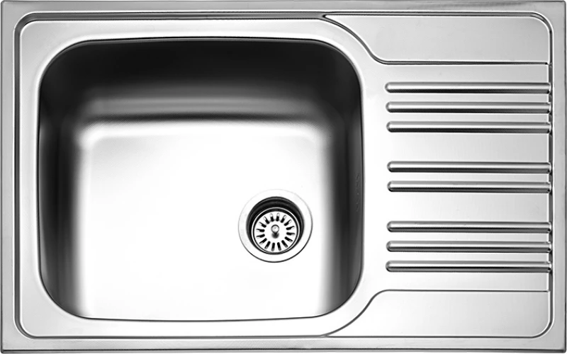 Fortinox Valley 25105 Ένθετος Νεροχύτης 78x50cm Inox Σατινέ