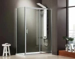 Axis Axis Slider 1+1 Διαχωριστικό Ντουζιέρας 97-101x185cm Clean Glass
