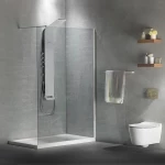 Devon Iwis Walk-in Διαχωριστικό Ντουζιέρας 140x200cm White Matt