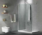 Devon Iwis Walk-in Διαχωριστικό Ντουζιέρας 140x200cm White Matt