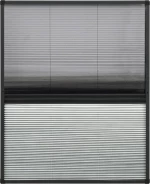 vidaXL Σίτα Παραθύρου Πλισέ 80x100cm 148683