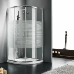 Starlet Quadrant Καμπίνα Ντουζιέρας 80x80x180cm Stripes
