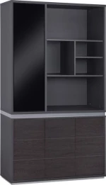 Βιβλιοθηκη Γραφειου Επαγγελματικη Rosewood Hm2091L 120Χ40Χ200Υ Εκ.