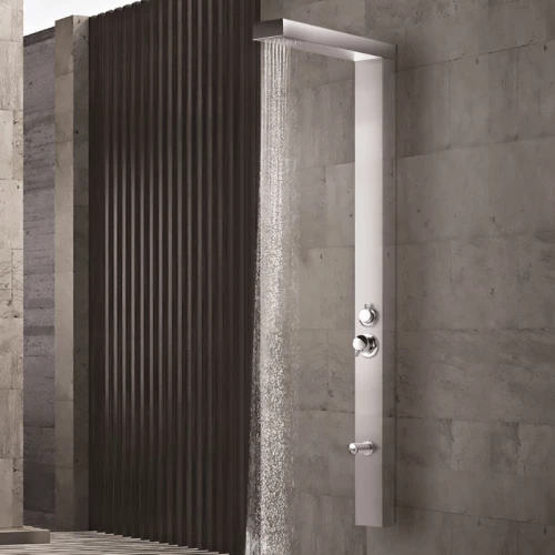 Icos Thea Mix Στήλη Ντουζ Inox