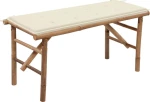 Παγκάκι 3063851 Κρεμ 118x38x45cm