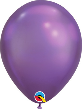 Μπαλόνια Λάτεξ 7" Purple Chrome /100 τεμ