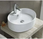 Tema Opera 52 Επικαθήμενος Νιπτήρας Πορσελάνης 52x42cm Λευκός