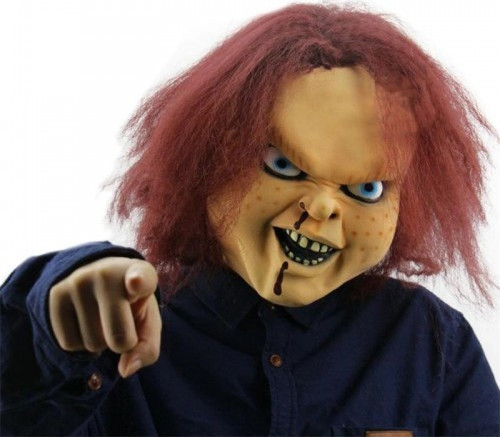 Μάσκα Τρομακτική Κούκλα για Απόκριες/Halloween/Cosplay 54456