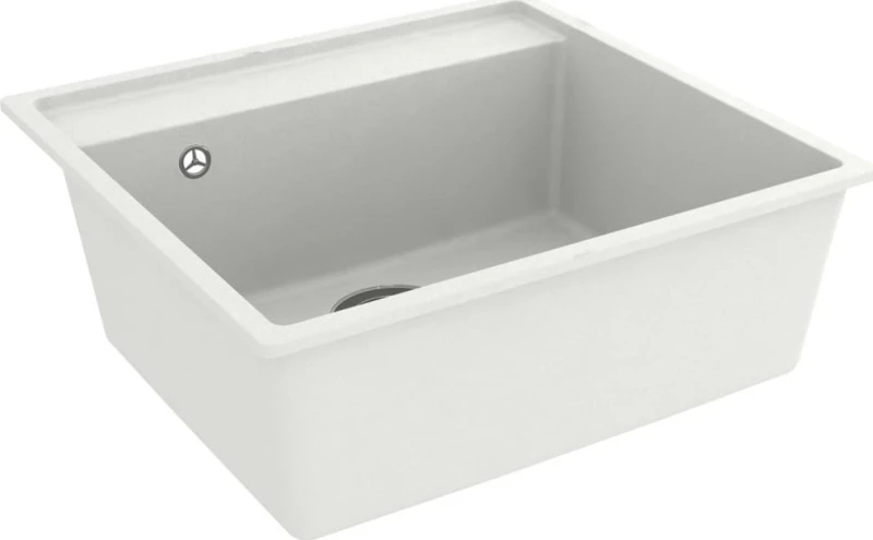 vidaXL 147064 Υποκαθήμενος Νεροχύτης 53x50cm White