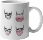 Κεραμική κούπα Skull Bubble