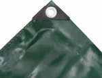 vidaXL Μουσαμάς 650gr/m² Πράσινος 3x4m 43820
