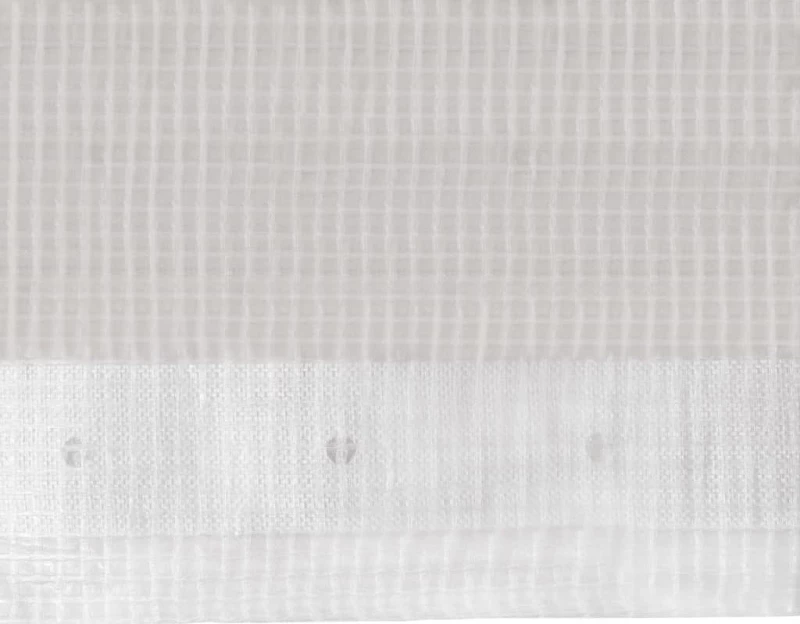 vidaXL Μουσαμάς 260gr/m² 3x20m με Ύφανση Leno Λευκός 45558