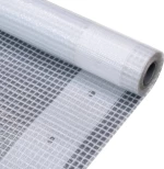 vidaXL Μουσαμάς 260gr/m² 3x20m με Ύφανση Leno Λευκός 45558