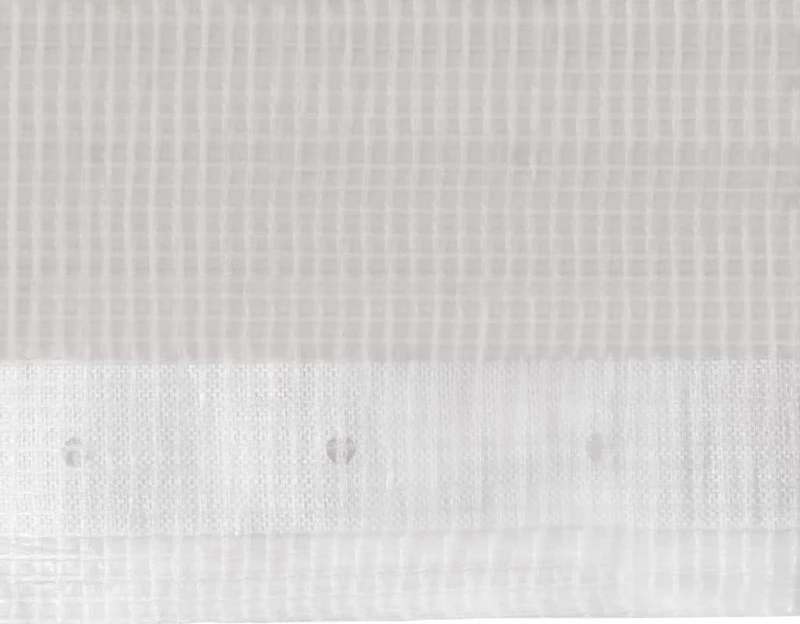vidaXL Μουσαμάς με Ύφανση Leno Λευκός 260gr/m² 1.5x20m 45542
