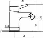 Wtsgroup Green GF401 Μπαταρία Μπιντέ Ασημί