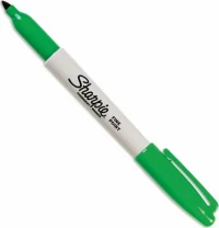 Sharpie Fine Point Ανεξίτηλος 1mm Green