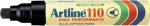 Artline 110 Ανεξίτηλος 4mm Μαύρο