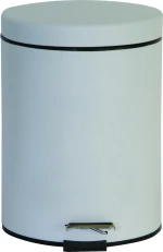 Estia Classic 02-3746 Μεταλλικό Καλαθάκι Μπάνιου 5lt Γκρι