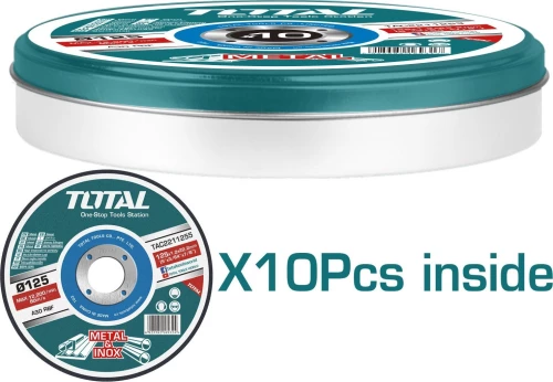 Total TAC2211255 125mm 10τμχ