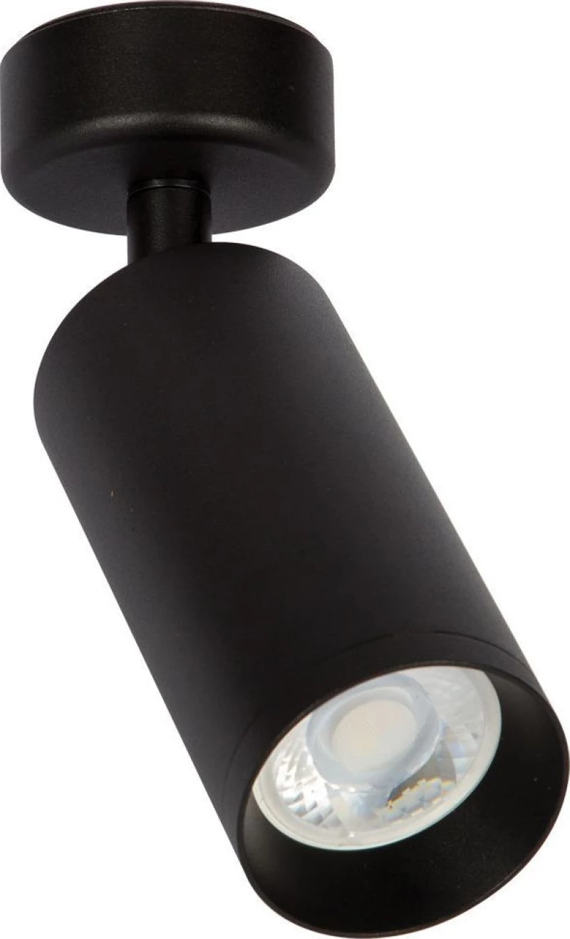 VK Lighting VK/04194/CE/B Μονό Σποτ με Ντουί GU10 σε Μαύρο Χρώμα
