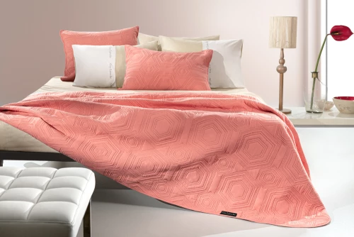 Guy Laroche Κουβερλί Μονό 160x240 Lilly Coral
